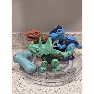 Dinosaur Toys Laradola DIY Take Apart Dinosaur Toys for Kids  6 With 2 Drivers